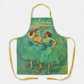 Zwei Tänzer, Degas Art Schürze (Vorderseite)