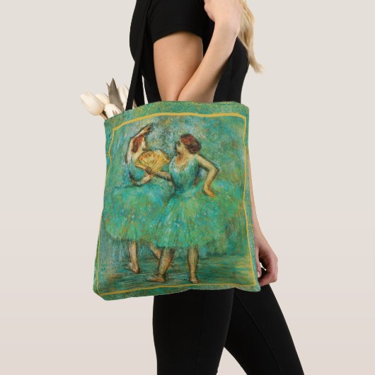 Zwei Tänzer, Degas Art Tasche (Von Nahem)