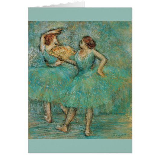 Zwei Tänzer Edgar Degas (Vorne)