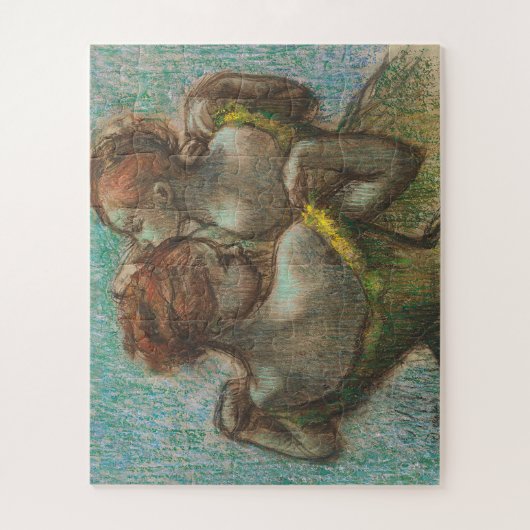 Zwei Tänzer, halb lang, Degas Art Puzzle (Vertikal)
