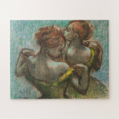 Zwei Tänzer, halb lang, Degas Art Puzzle (Horizontal)