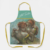 Zwei Tänzer, halb lang, Degas Art Schürze (Vorderseite)