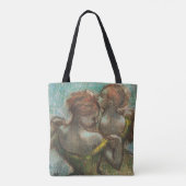 Zwei Tänzer, halb lang, Degas Art Tasche (Rückseite)