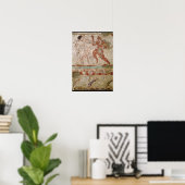 Zwei Tänzer und Delphine Poster (Heimbüro)