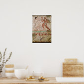 Zwei Tänzer und Delphine Poster (Küche)