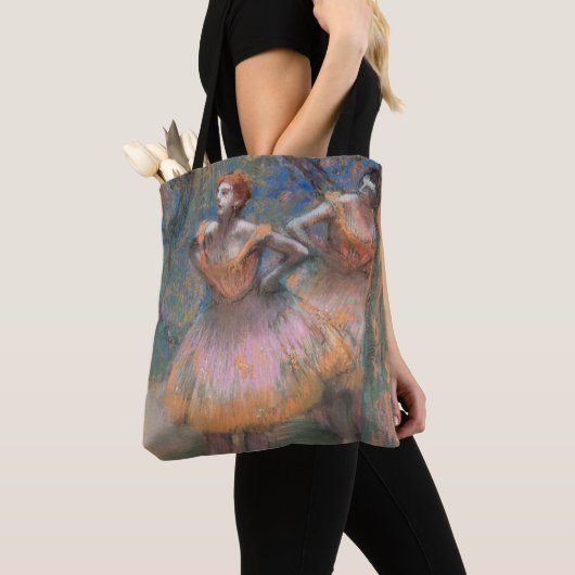 Zwei Tänzer von Edgar Degas Tasche (Von Nahem)