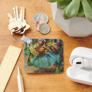 Zwei Tänzerinnen von Edgar Degas, Vintage Ballett  Schlüsselanhänger