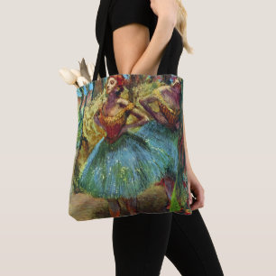 Zwei Tänzerinnen von Edgar Degas, Vintage Ballett  Tasche