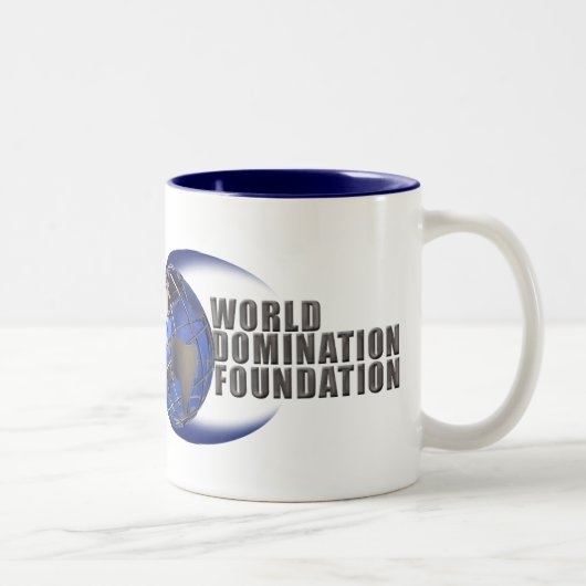 Zwei Tasse des Ton-15oz WDF (Rechts)