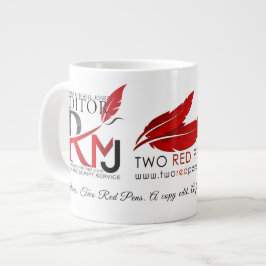 Zwei Tasse für Red Pens Editing Service
