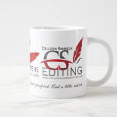 Zwei Tasse für Red Pens Editing Service (Rechts)