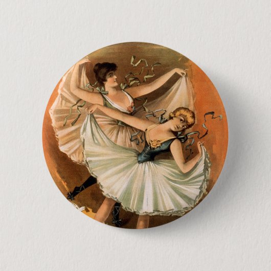 Zwei Tasten der Ballerinas Button (Vorderseite)