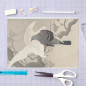 Zwei Tauben auf einem Zweig von Ohara Koson Seidenpapier (Handwerk)