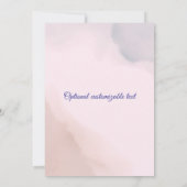 Zwei Tee für zwei Kinderduschen Einladung (Rückseite)