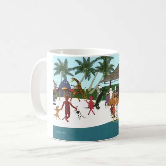 Zwei Teile Rum Kaffeetasse (Vorderseite Links)