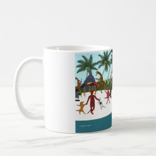 Zwei Teile Rum Kaffeetasse (Links)