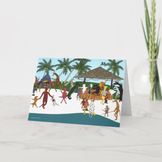 Zwei Teile Rum Karte (Vorderseite)