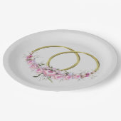 Zwei Teller zum Abendessen (Schrägansicht)