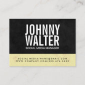 Zwei Textur / Variation Visitenkarte (Vorderseite)