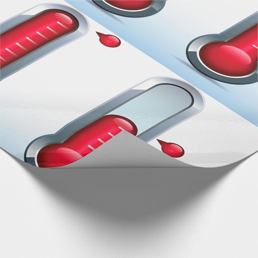 Zwei Thermometer Geschenkpapier