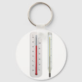 Zwei Thermometer-Schlüsselanhänger Schlüsselanhänger (Vorderseite)