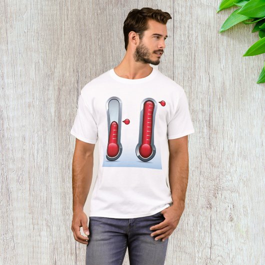 Zwei Thermometer T-Shirt