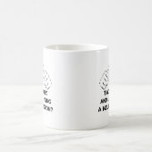Zwei Thumbs und Lieben als Neurochirurg Kaffeetasse (Mittel)