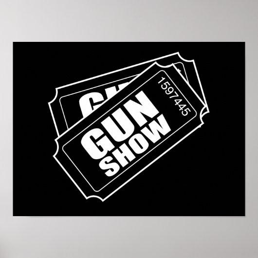 Zwei Tickets für die Gun Show Poster (Vorne)