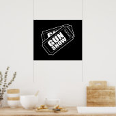 Zwei Tickets für die Gun Show Poster (Küche)