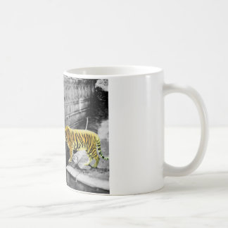 Zwei Tiger-Farbeffekt Kaffeetasse