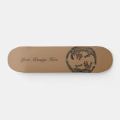 Zwei Tiger-Illustration aus Taguchi Tomoki Skateboard (Horizontal)