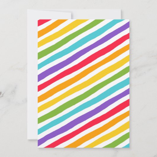 ZWEI-tii Frutti zum Geburtstag Einladung (Rückseite)