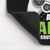 Zwei Titel Bruder Gamer Funny Video Game Boy Mousepad (Ecke)