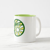 Zwei-Ton Atheopaganism Tasse (Sy, nur mbol) (VorderseiteRechts)