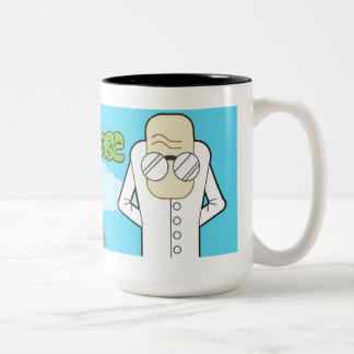 Zwei-Ton Dr. Dinkle Mug Zweifarbige Tasse