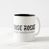 Zwei-Ton Kaffee-Tasse Zweifarbige Tasse (VorderseiteRechts)