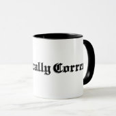 Zwei-Ton Keramik-Tasse Tasse (VorderseiteRechts)