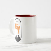 Zwei-Ton Tasse (Vorderseite Links)