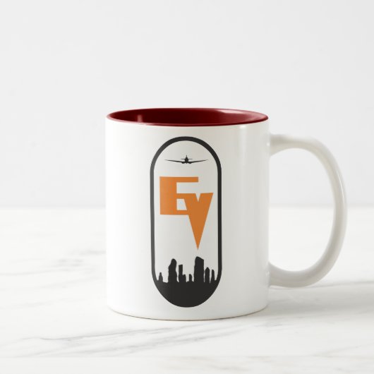 Zwei-Ton Tasse (Rechts)