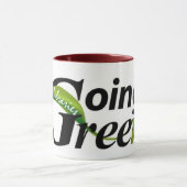 Zwei Ton Tasse (Zentrum)