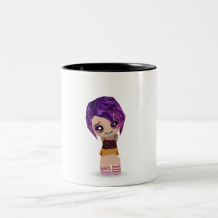 Zwei-Ton Tasse
