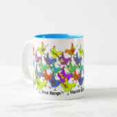 Zwei Ton TASSE freie Streckeukulele-Gesellschaft (Vorderseite Links)