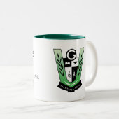 Zwei Ton-Tasse Zweifarbige Tasse (VorderseiteRechts)