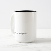 Zwei-Ton Tassen-Presse-Pause Zweifarbige Tasse (Vorderseite Links)