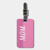 Zwei-Ton zackt "MAMA" Gepäck-Umbau aus Gepäckanhänger (Vorderseite vertikal)