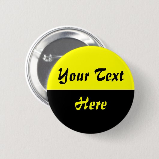 Zwei Tone - 01 - Gelb Button (Vorne & Hinten)