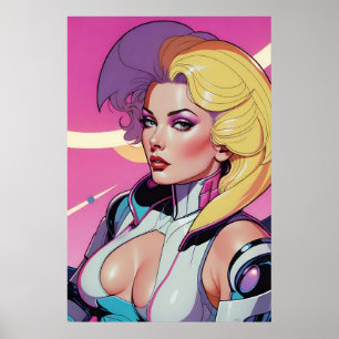 Zwei-Tone-Alarm bei der Raumfahrtagentur Ken Gage Poster