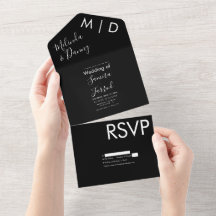 Zwei Tone Black Gold Typografie