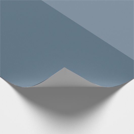 Zwei Tone - Blau Geschenkpapier (Ecke)