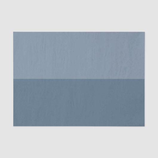 Zwei Tone - Blau Seidenpapier (Vorderseite)